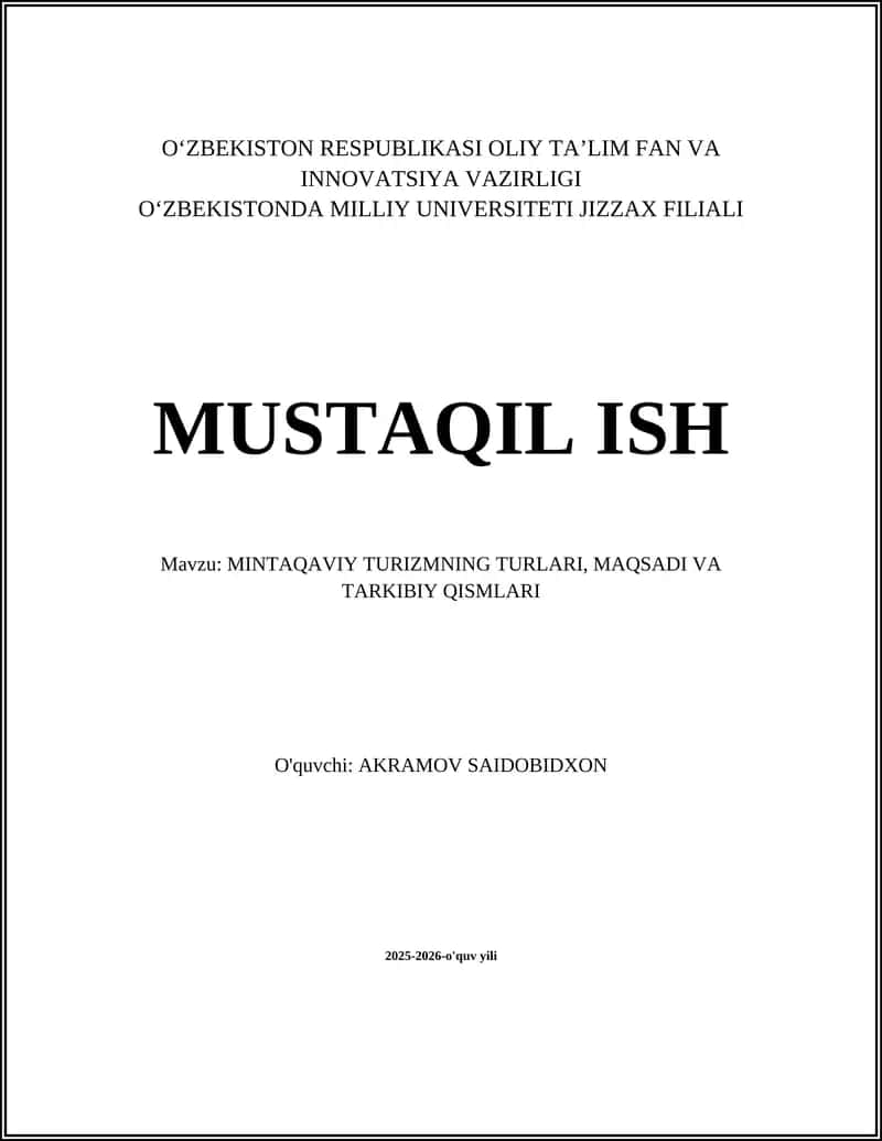 Ekoturizm