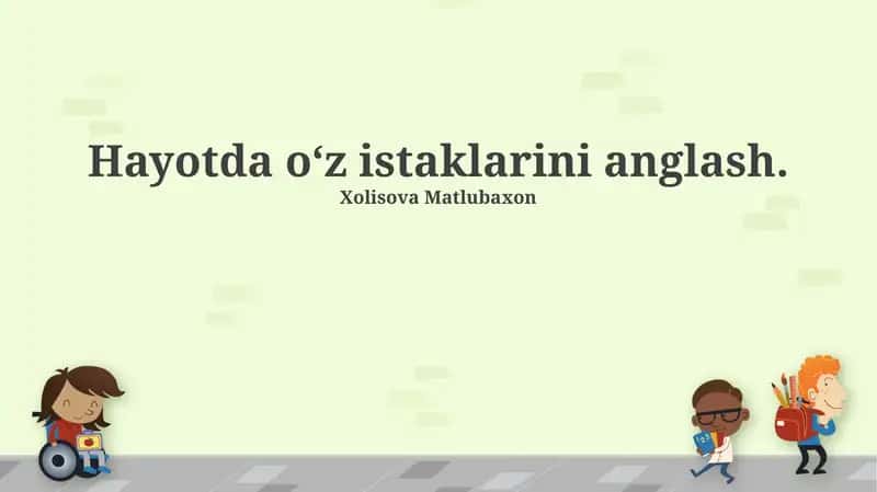 Xolisova Matlubaxon