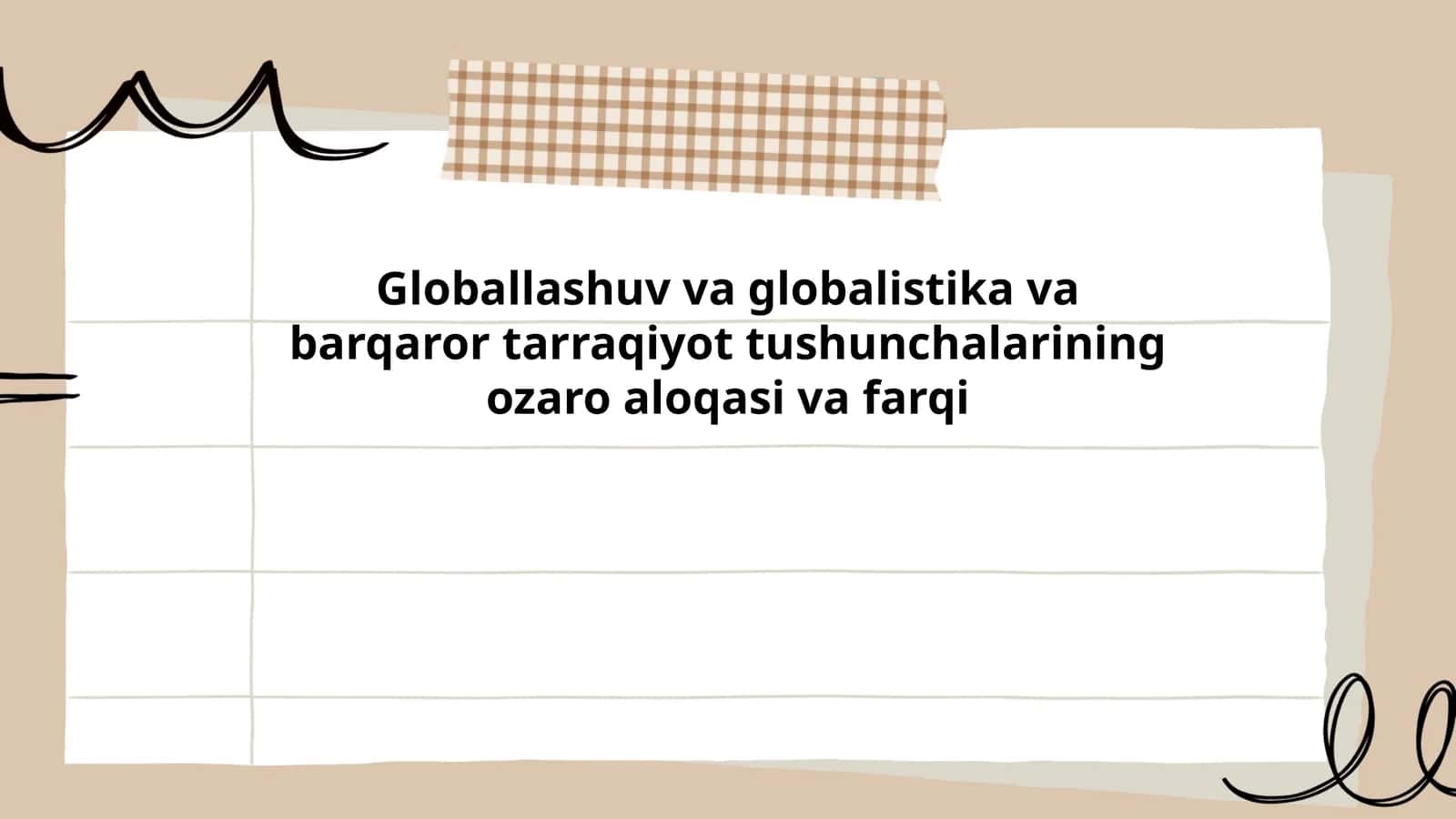 Globalizm va globallashuv tushunchalarining farqi