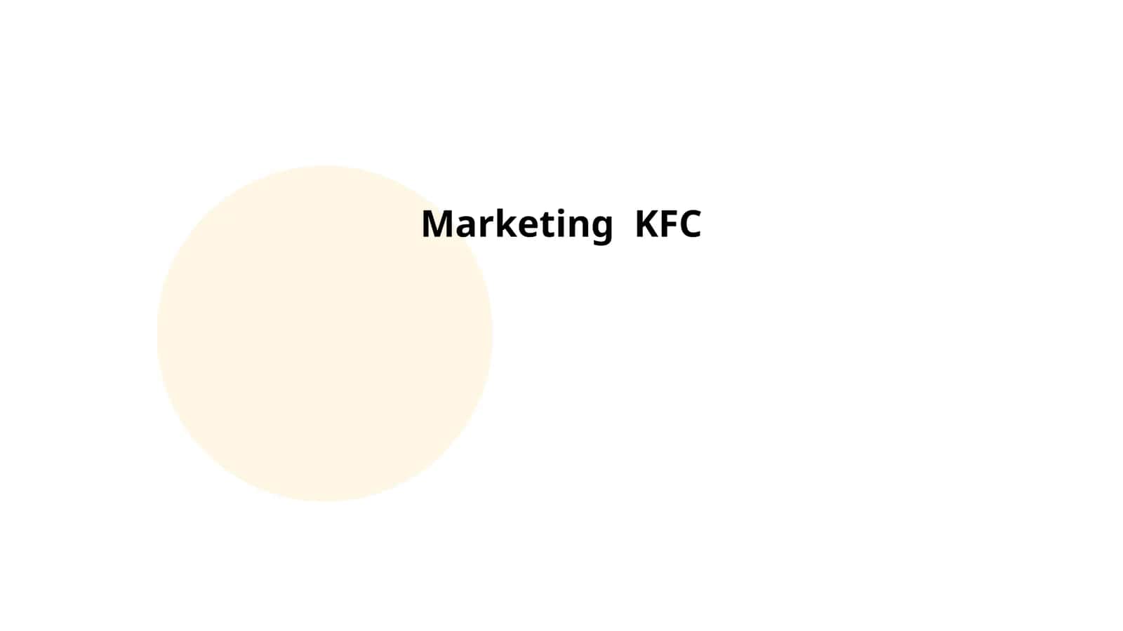 Marketing: KFC