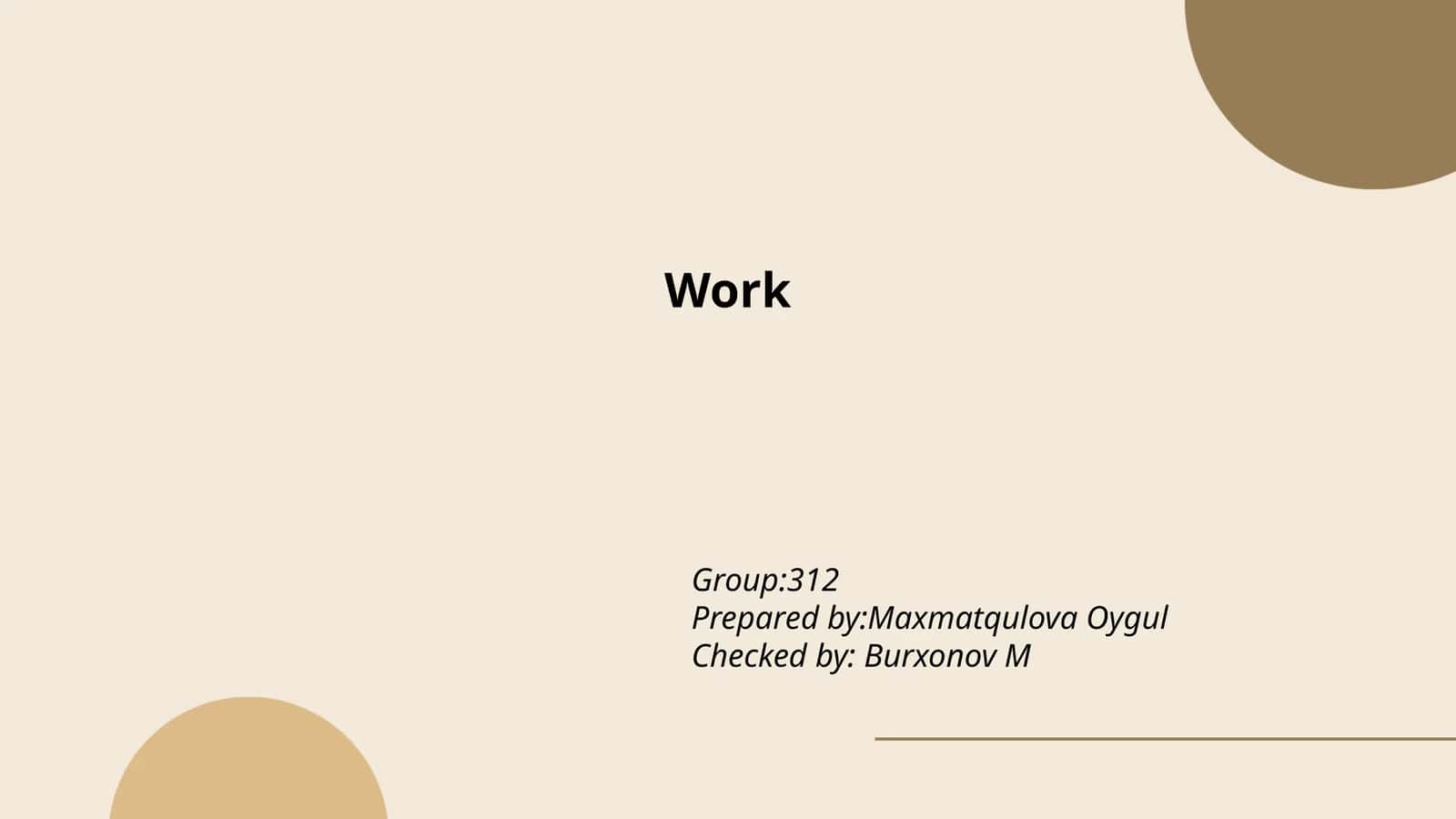 Work-life balance