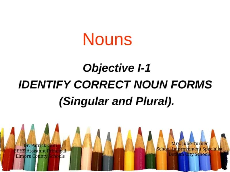 Proper Nouns