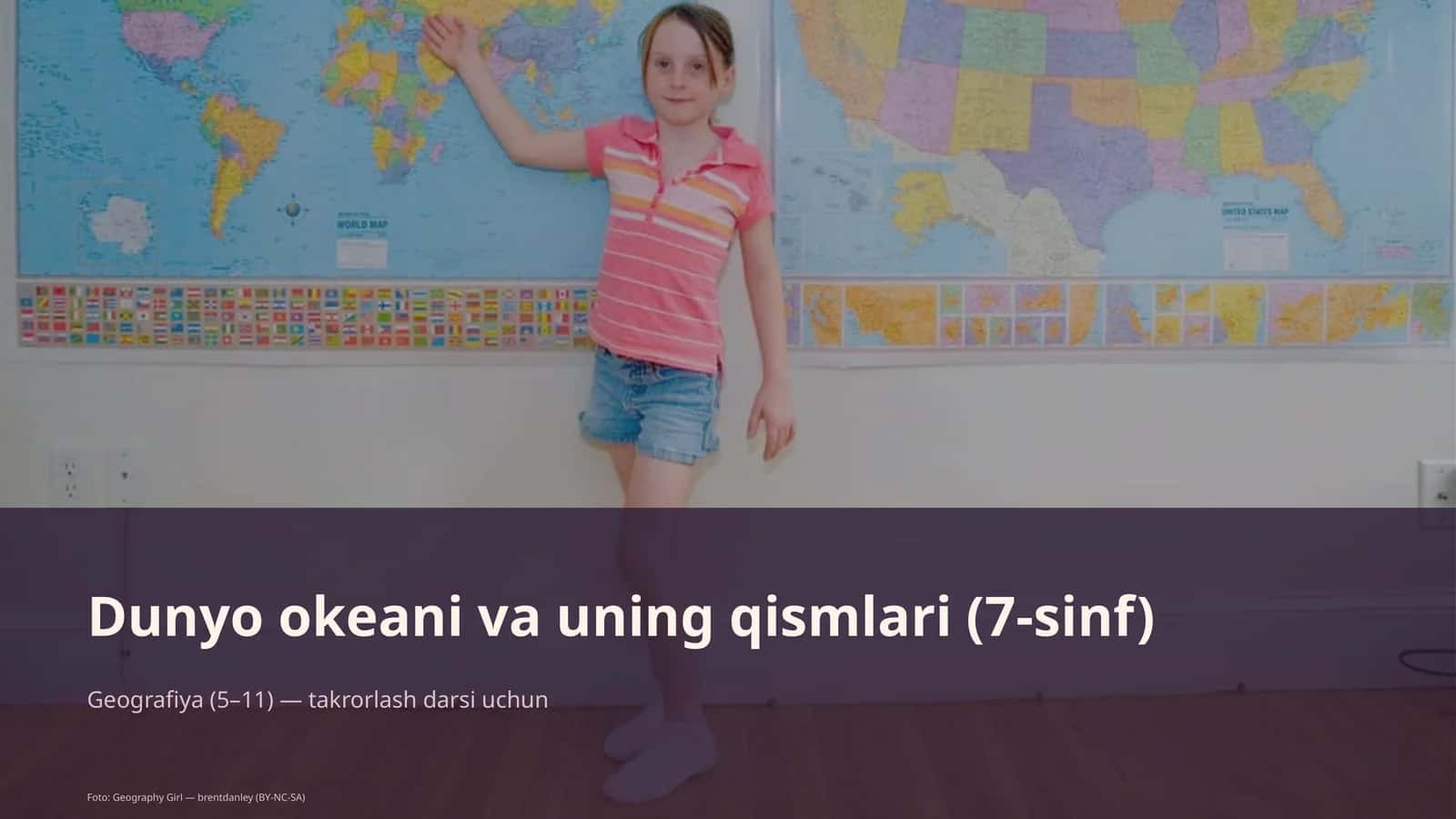 Dunyo okeani va uning qismlari (7-sinf)