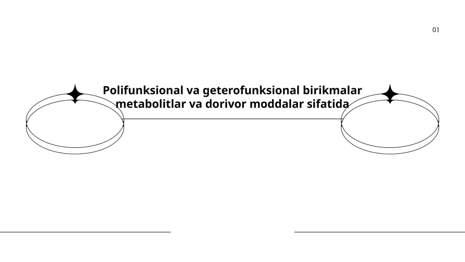 Polifunksional va geterofunksional birikmalar metabolitlar va dorivor moddalar sifatida