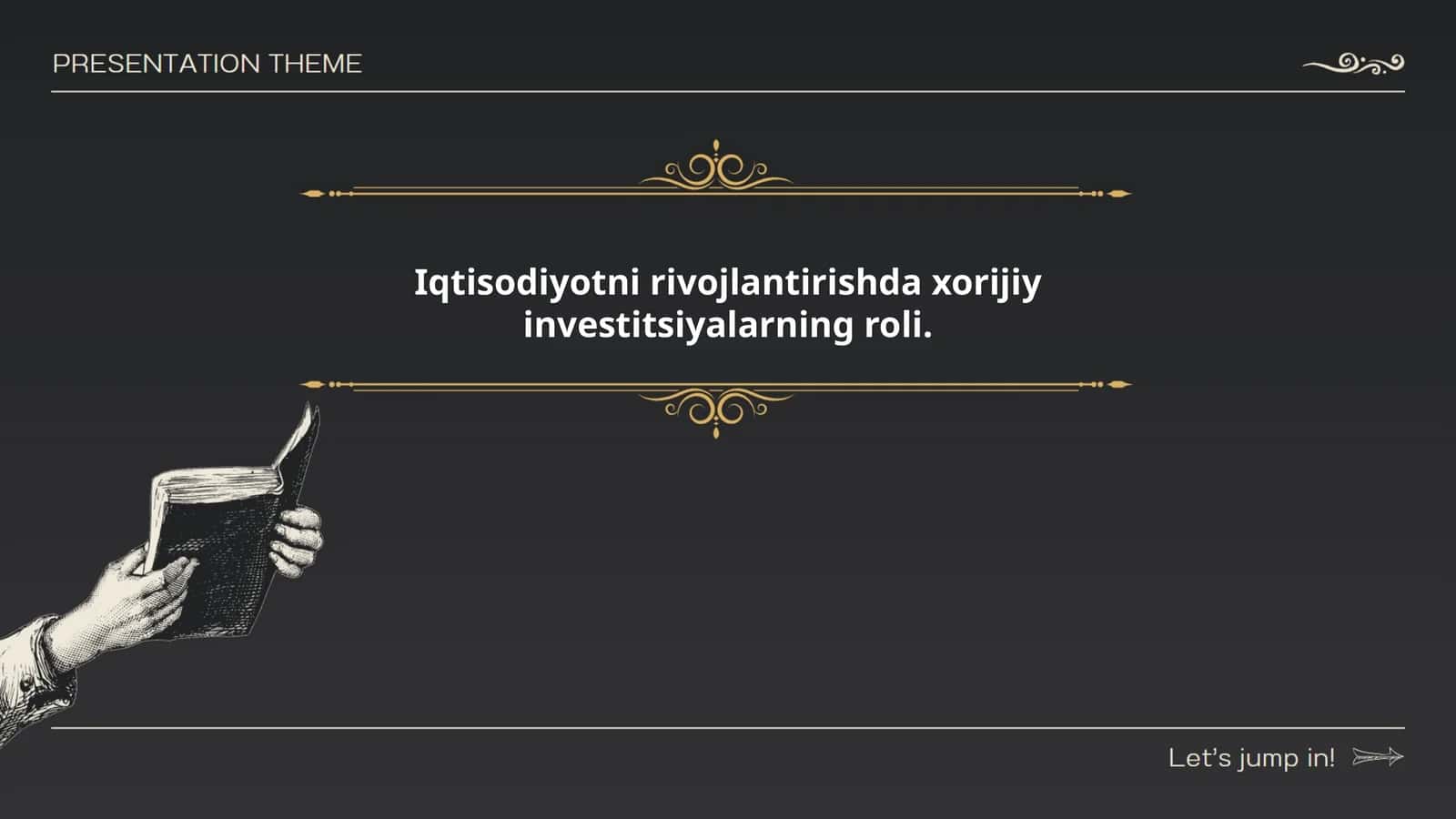 Iqtisodiyotni rivojlantirishda xorijiy investitsiyalarning roli