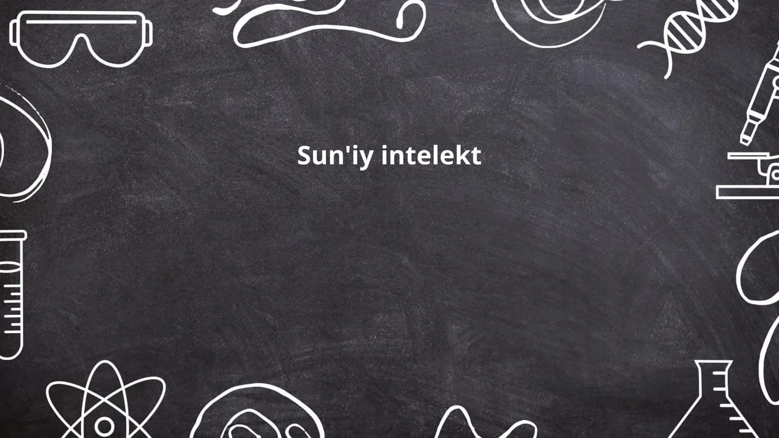 Sun'iy intelekt