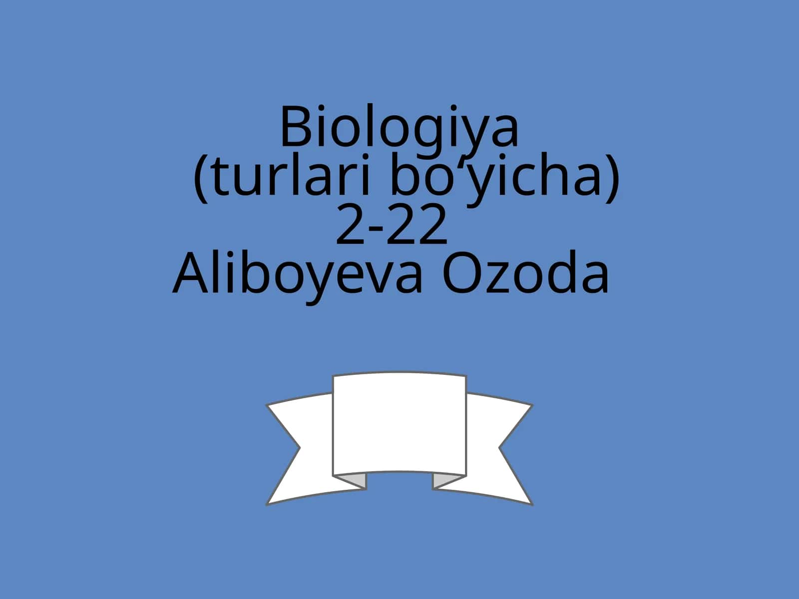 Umumiy ekalogiya