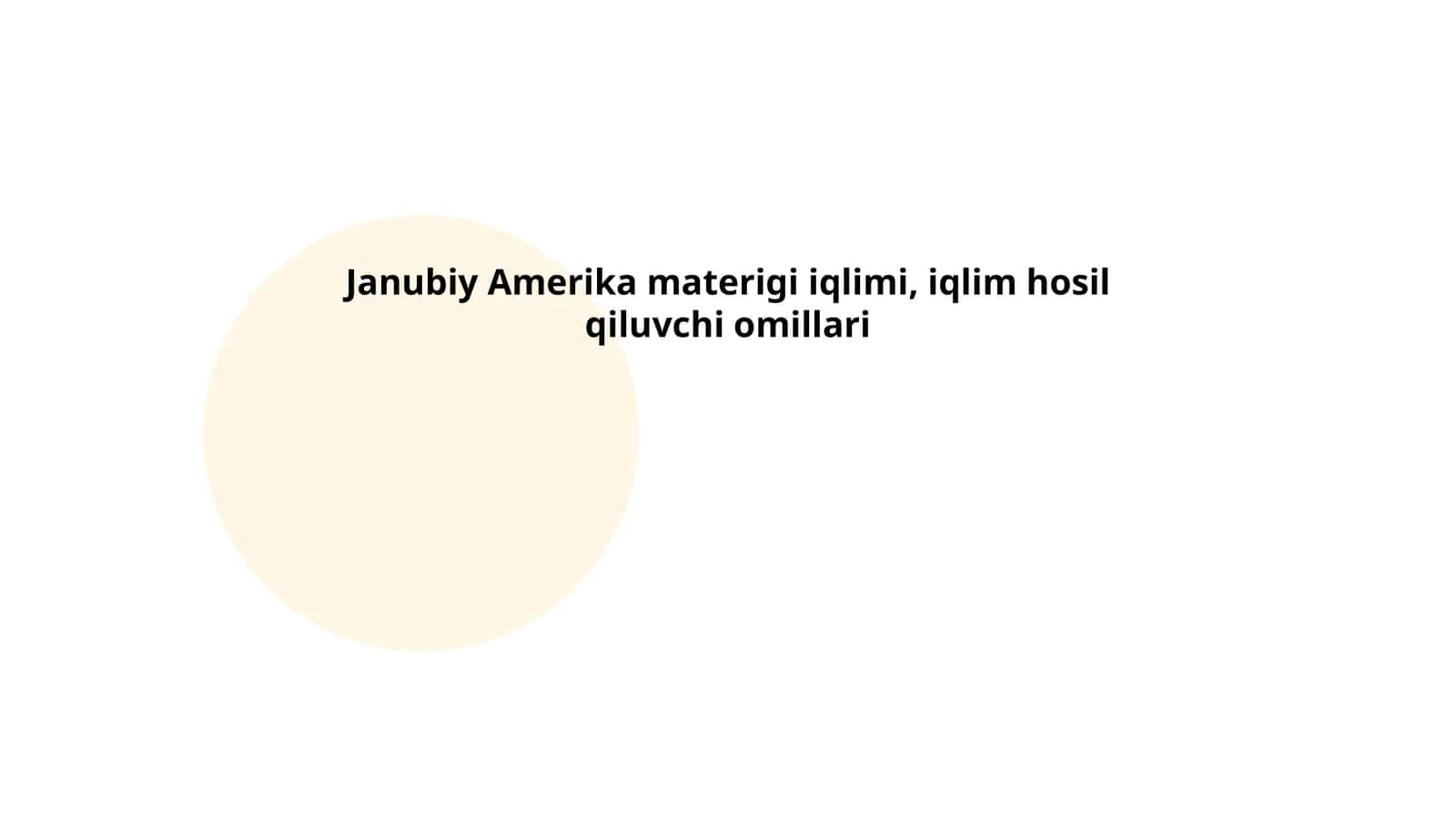 Tabiiy Amerika materigi iqlimi, iqlim hosil qiluvchi omillari