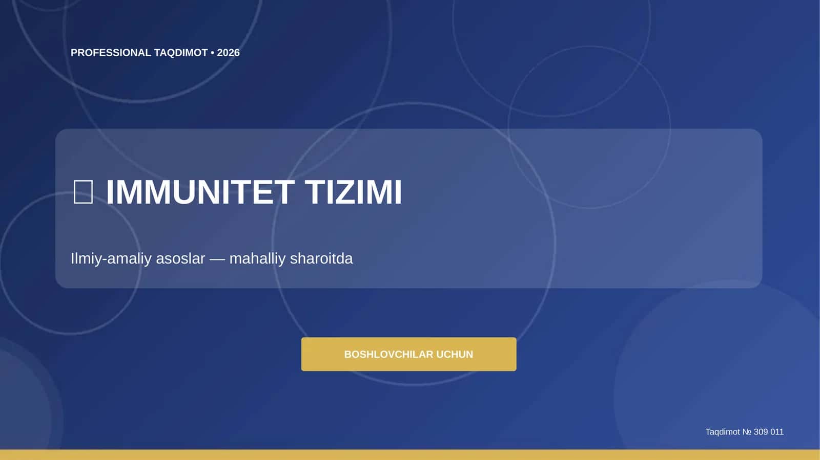 IMMUNITET TIZIMI