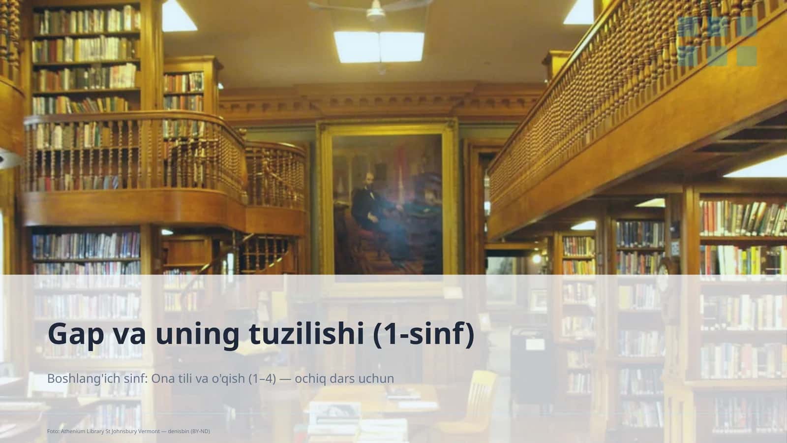 Gap va uning tuzilishi (1-sinf)