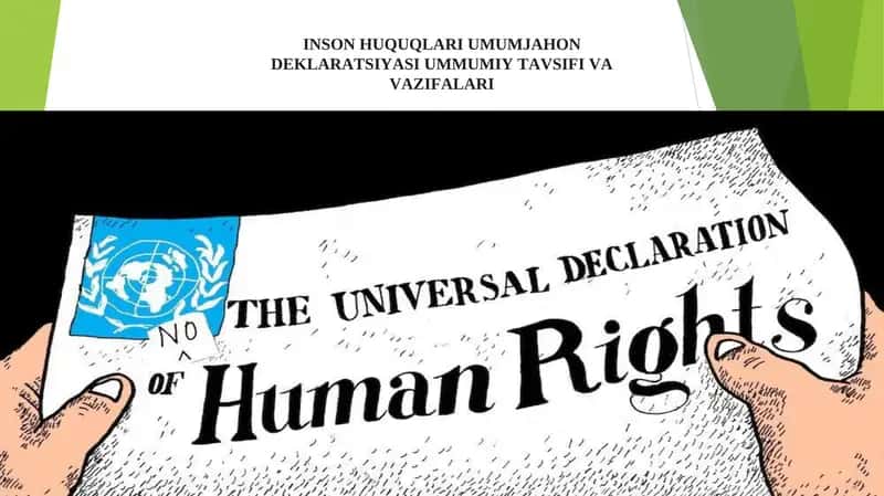 Inson Huquqlari Umumjahon Deklaratsiyasi