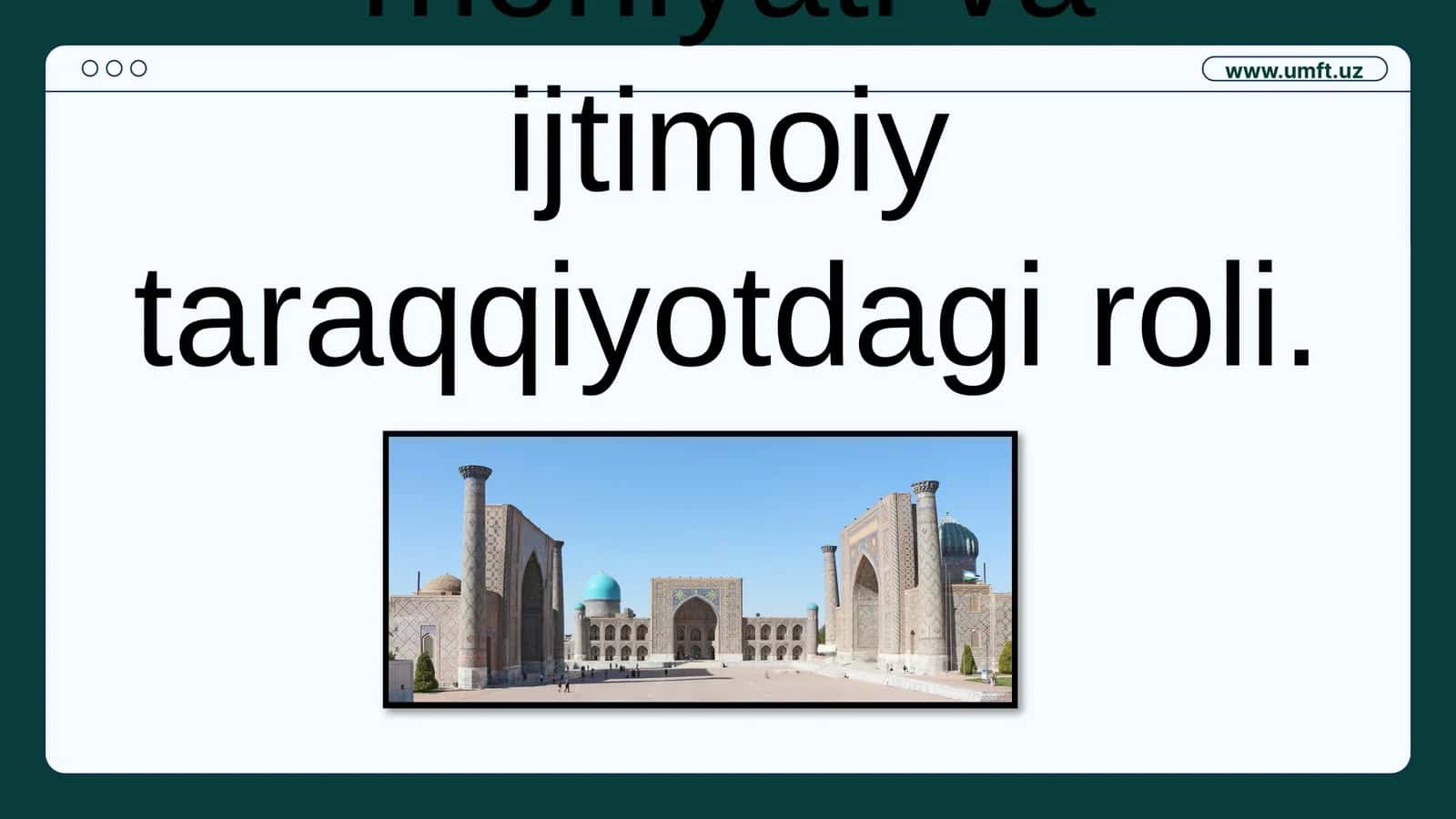 Sharq falsafasining mohiyati va ijtimoiy taraqqiyotdagi roli
