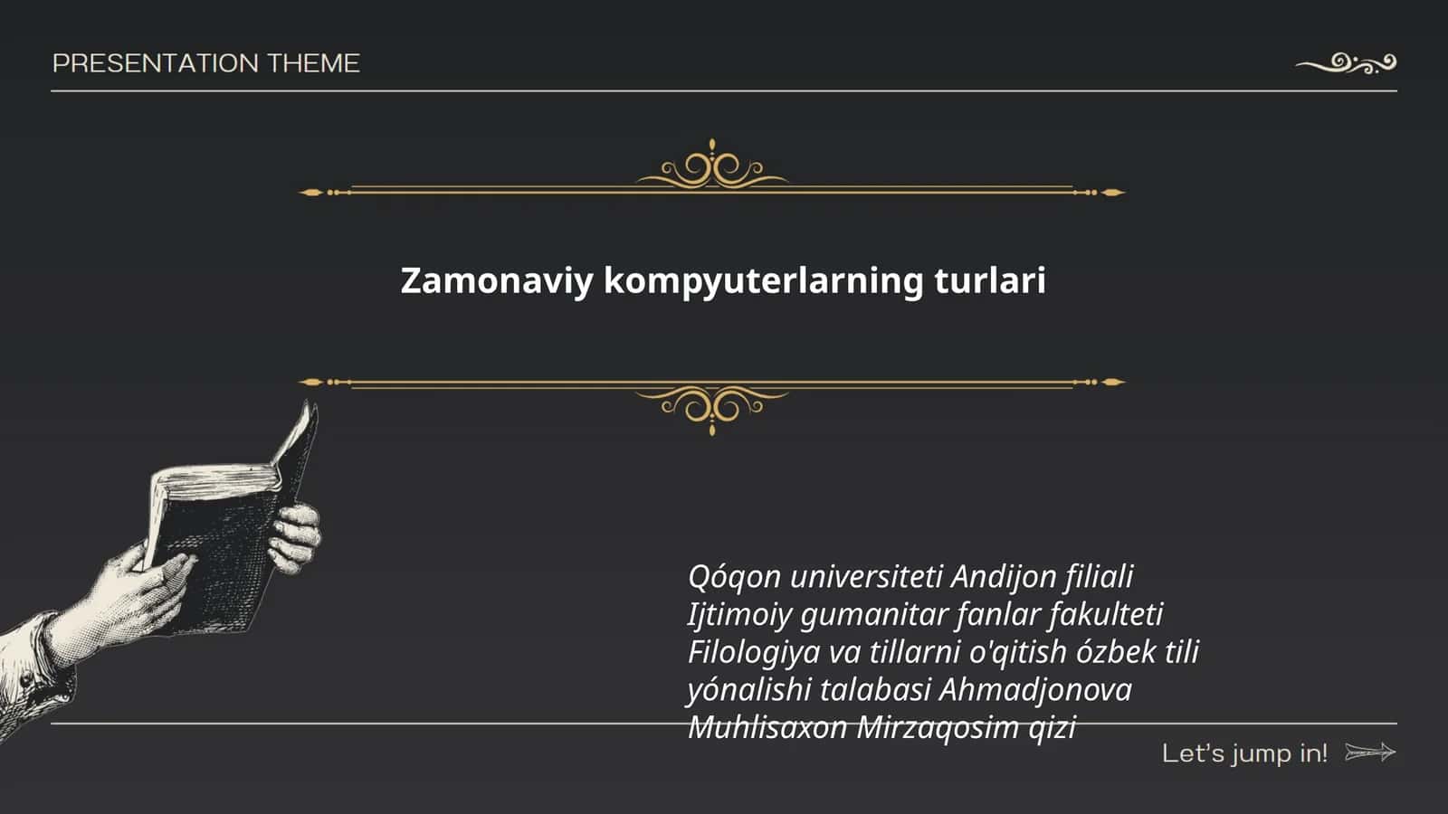 Zamonaviy kompyuterlarning turlari