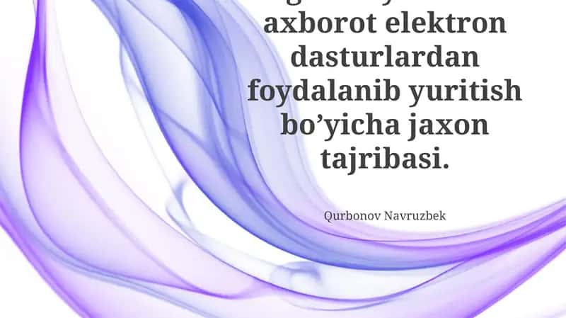 Elektron buxgalteriya hisobi