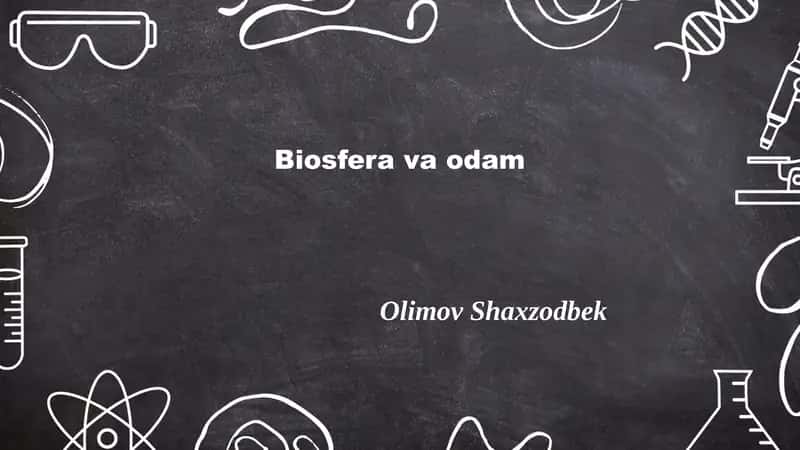 Biosfera va odam