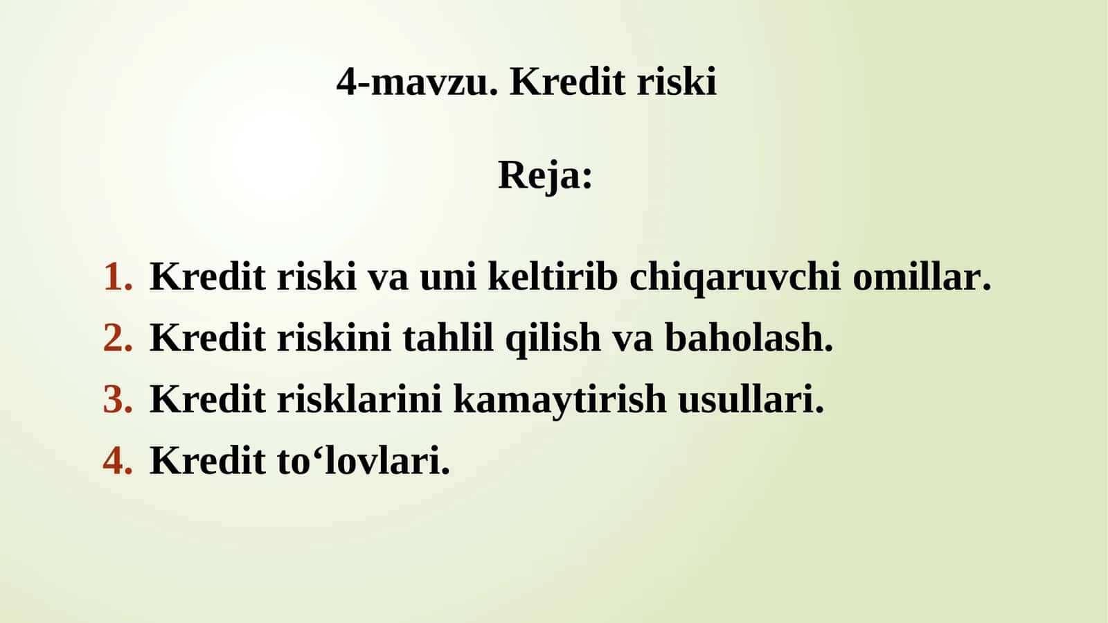 Kreditriski