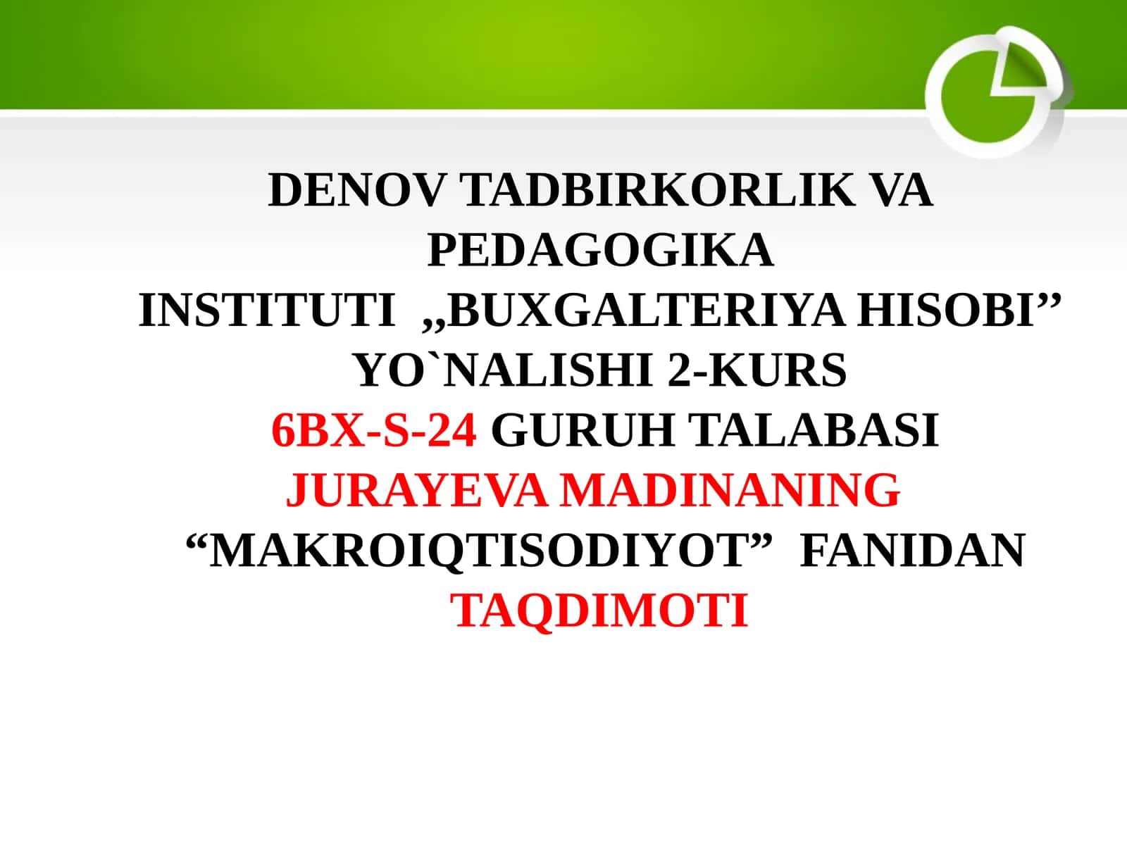 Iste’mol, jamg’arma va investitsiyalar