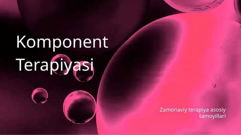 Komponent Terapiyasi