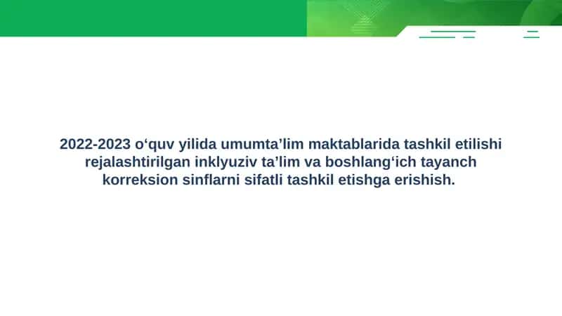 Inklyuziv ta’lim tashkilotish