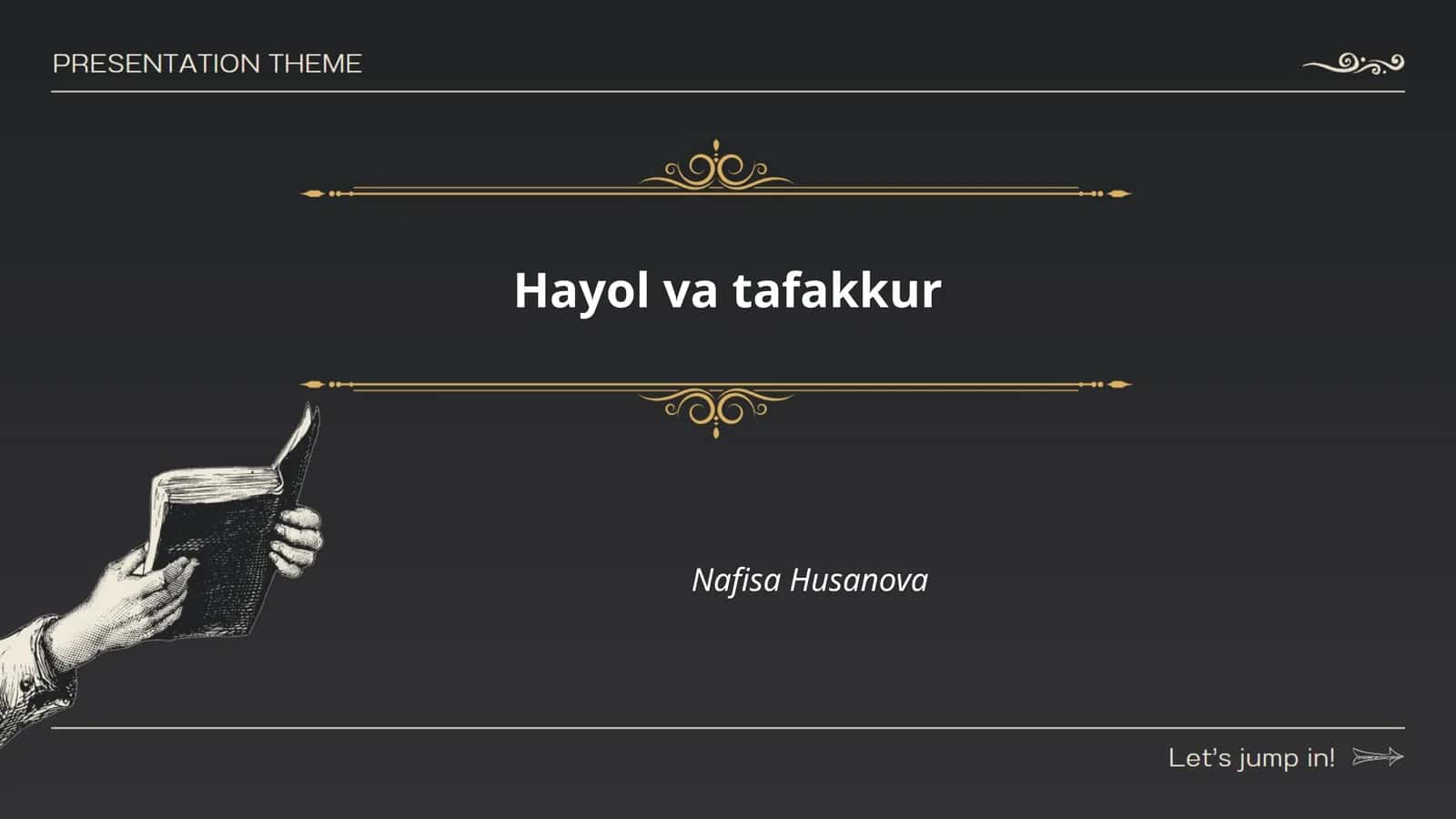 Hayol va tafakkur