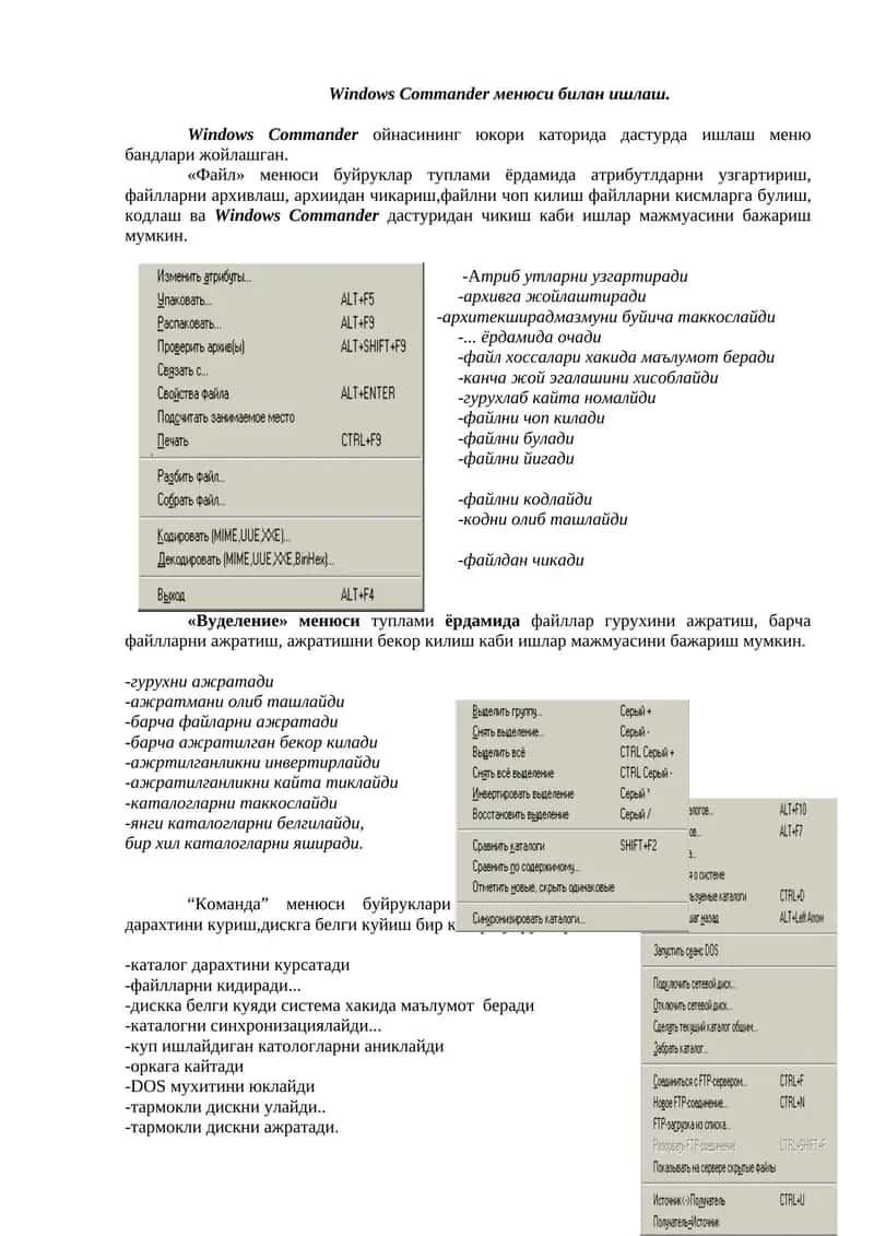 Windows Commander