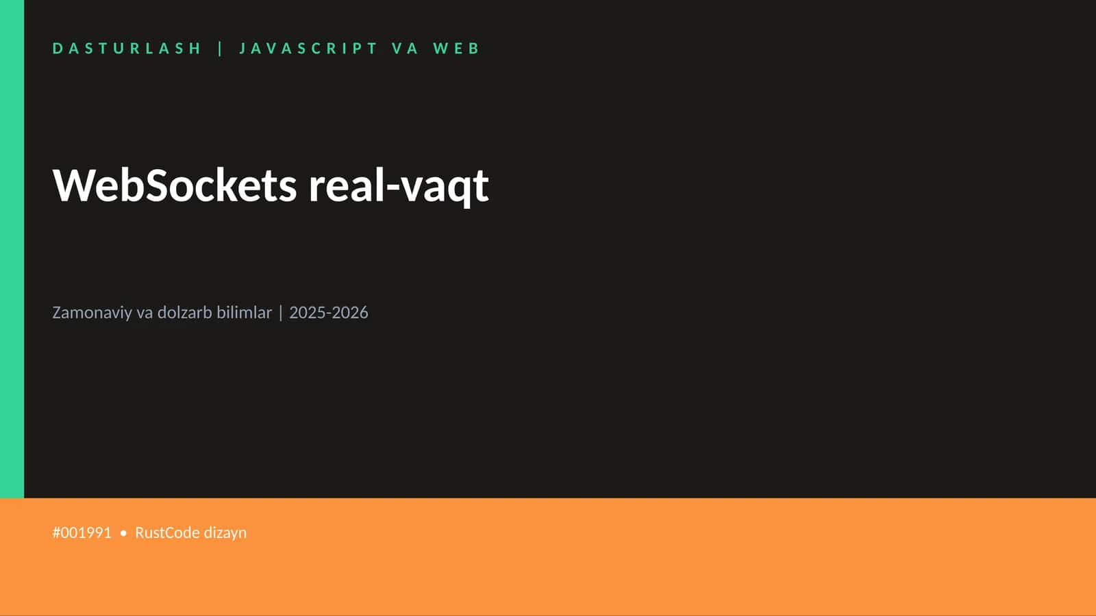 WebSockets real-vaqt
