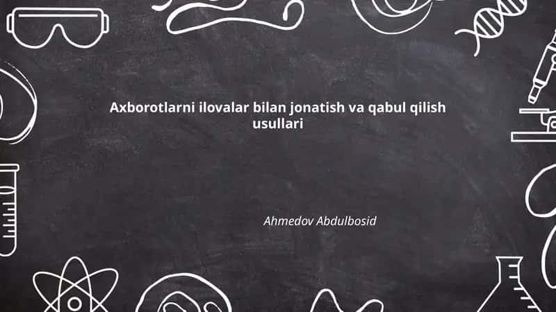 REST API orqali axborot almashish usullari