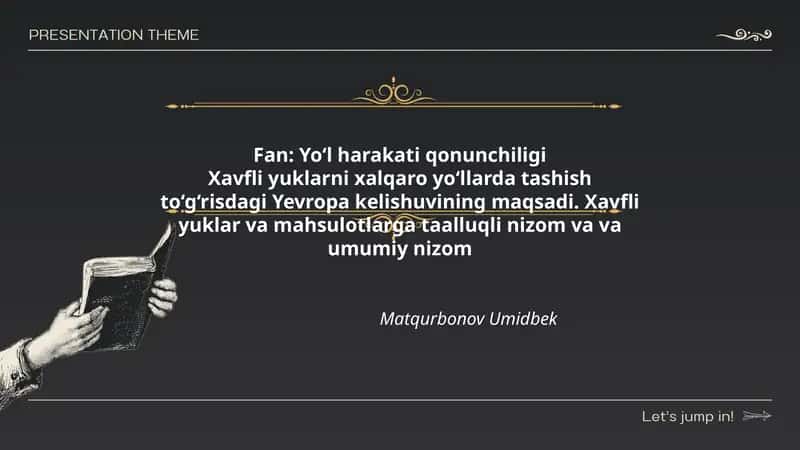 Yo‘l harakati qonunchiligi