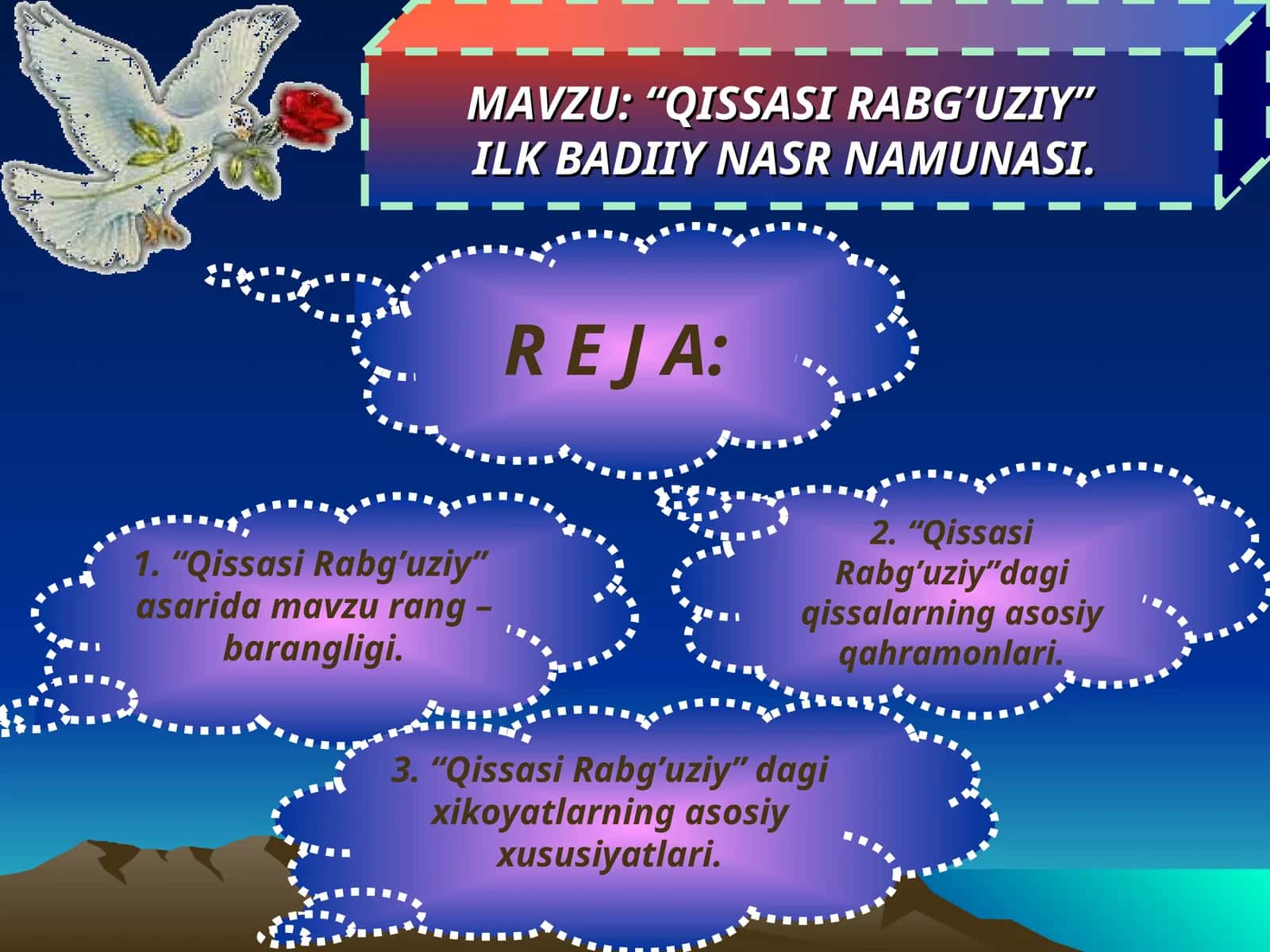 QISSASI RABG’UZIY
