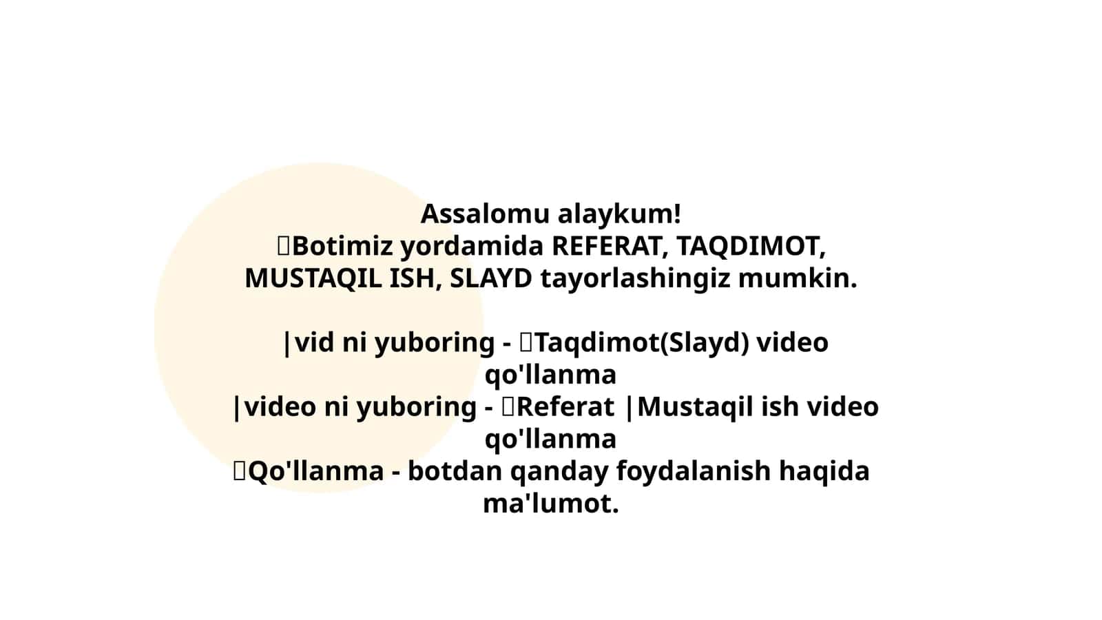 Referat, Taqdimot, Mustaqil Ish, Slayd