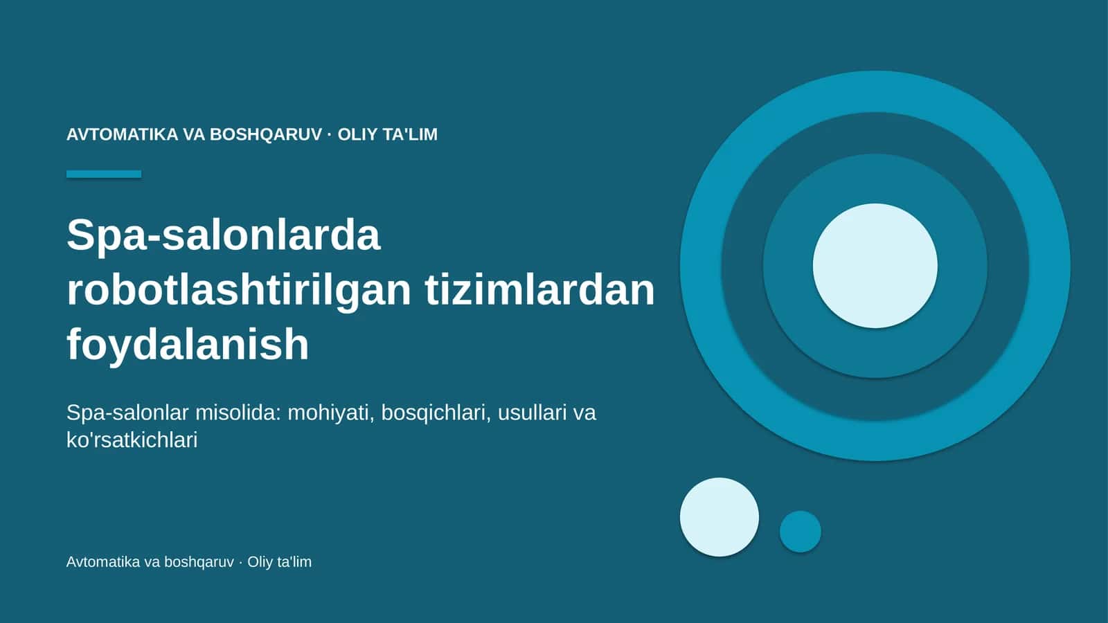 spa salonlarda robotlashtirilgan tizimlardan foydalanish 9061