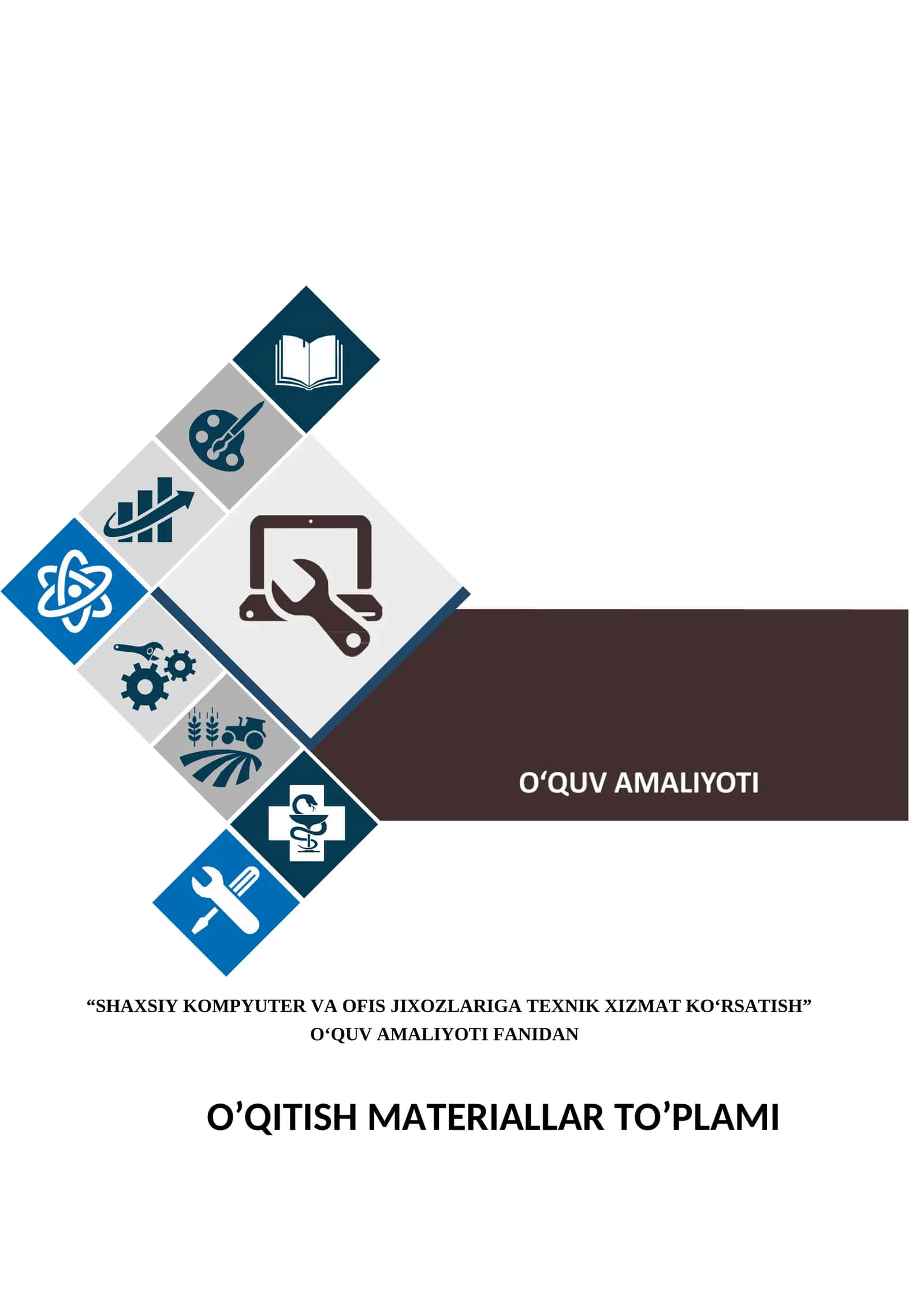 SHAXSIY KOMPYUTER ARXITEKTURASI VA OFIS JIHOZLARIGA TEXNIK XIZMAT KO’RSATISH”