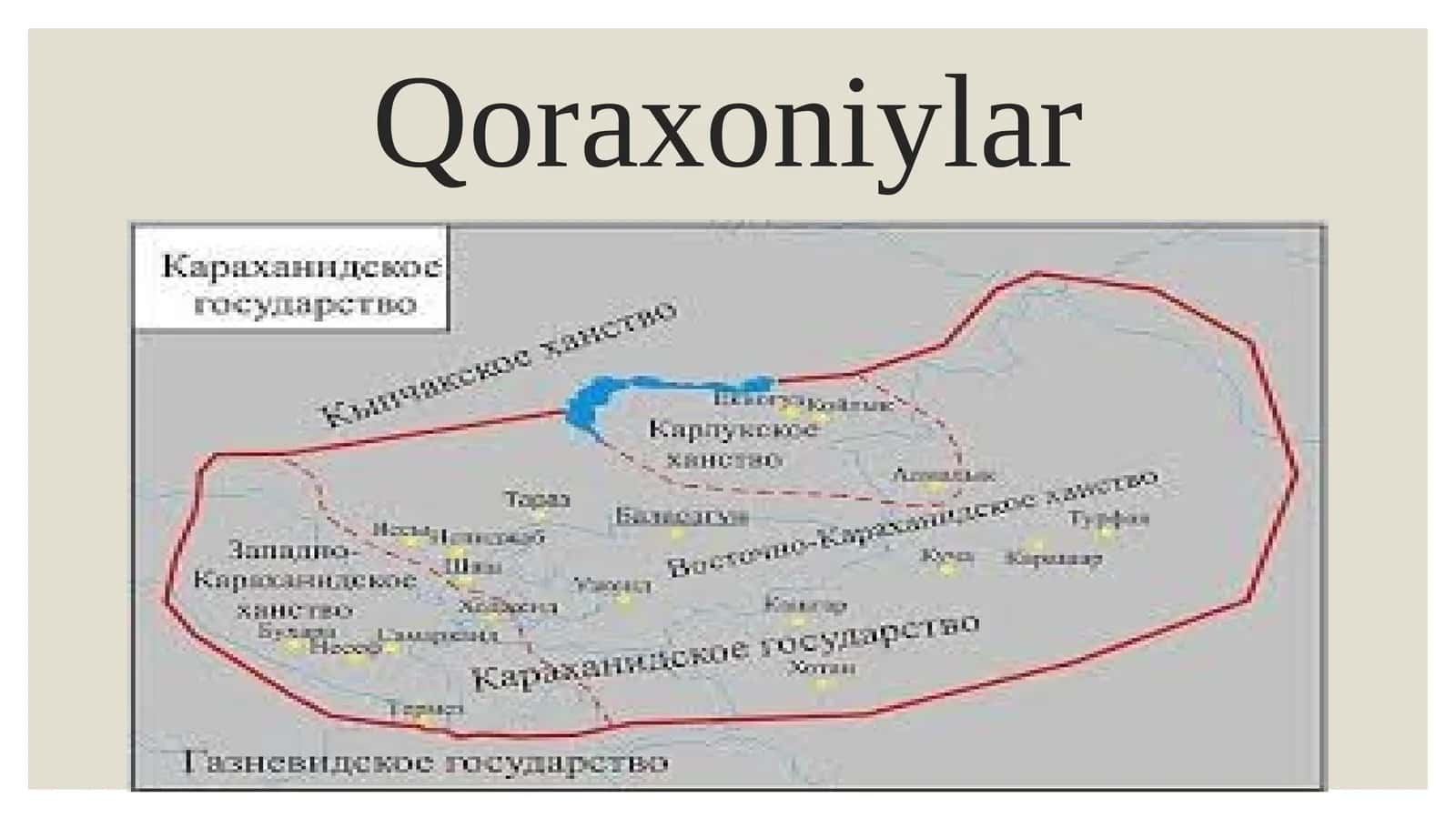 Qoraxoniylar