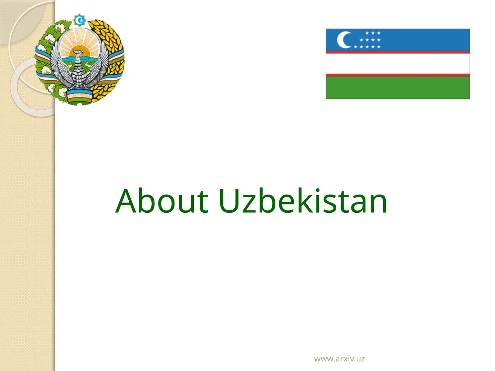 Uzbekistan – Central Asia Region