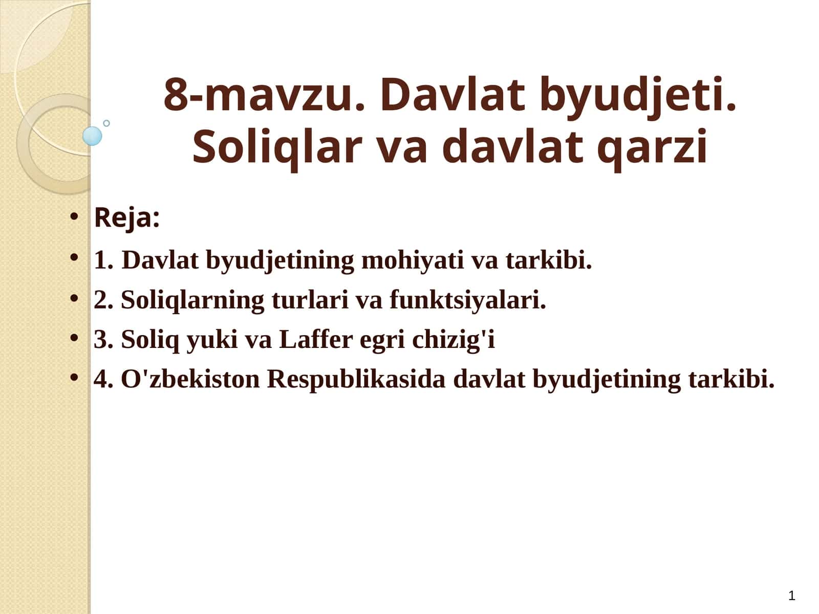 Davlat byudjeti