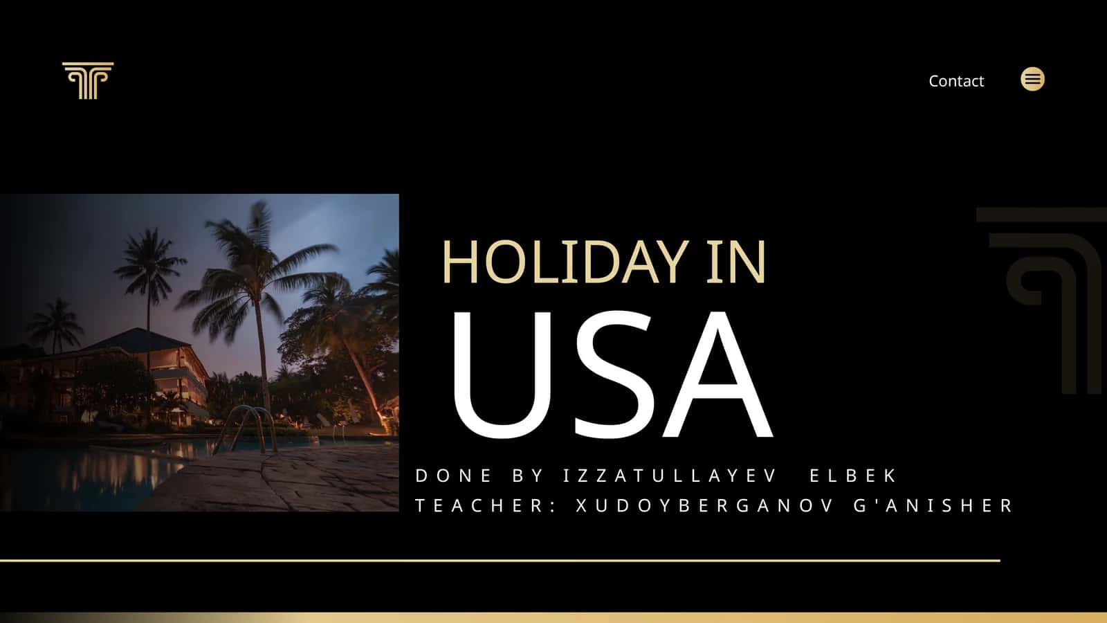 HOLIDAY ADVENTURES