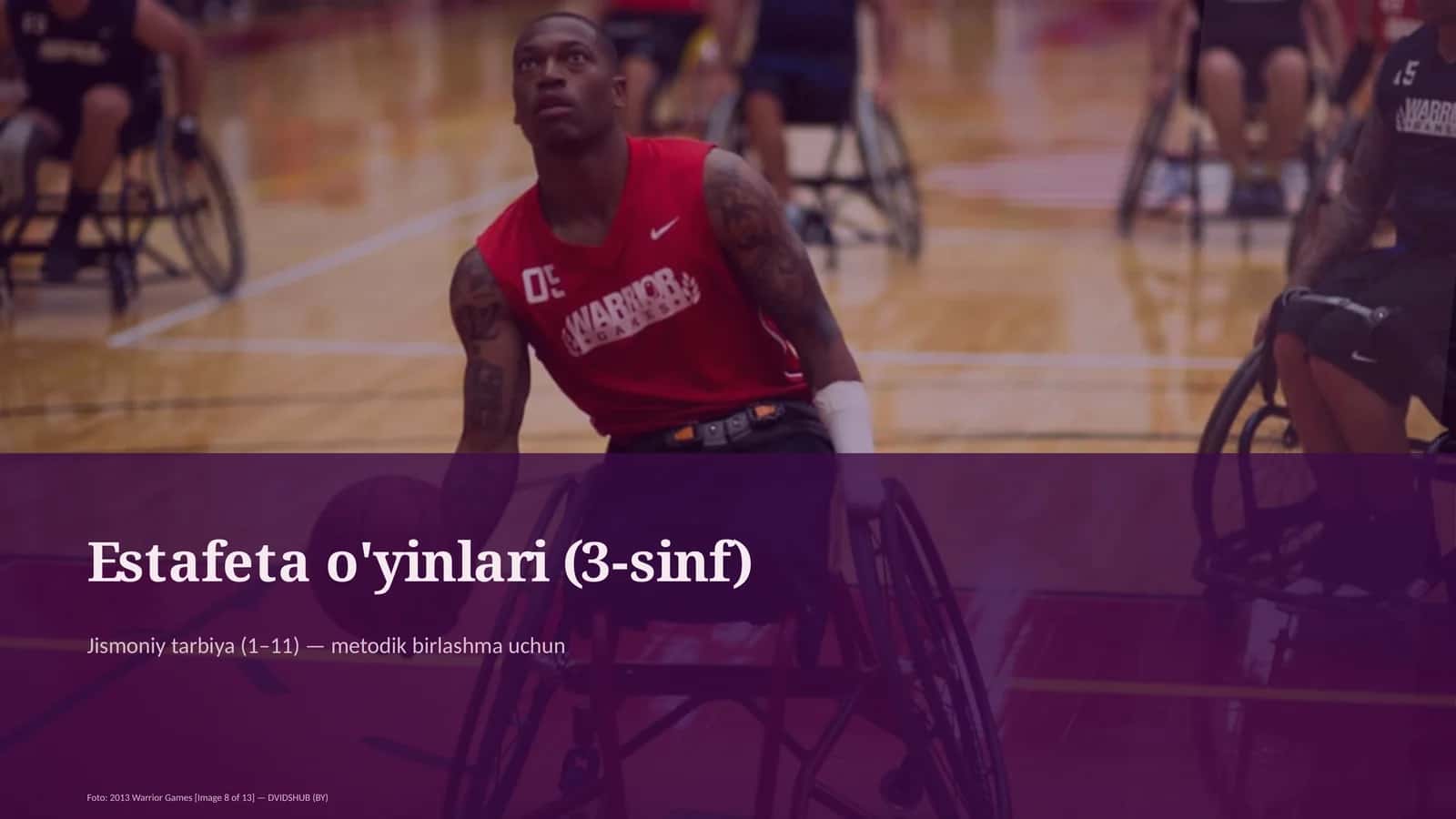 Estafeta o'yinlari (3-sinf)