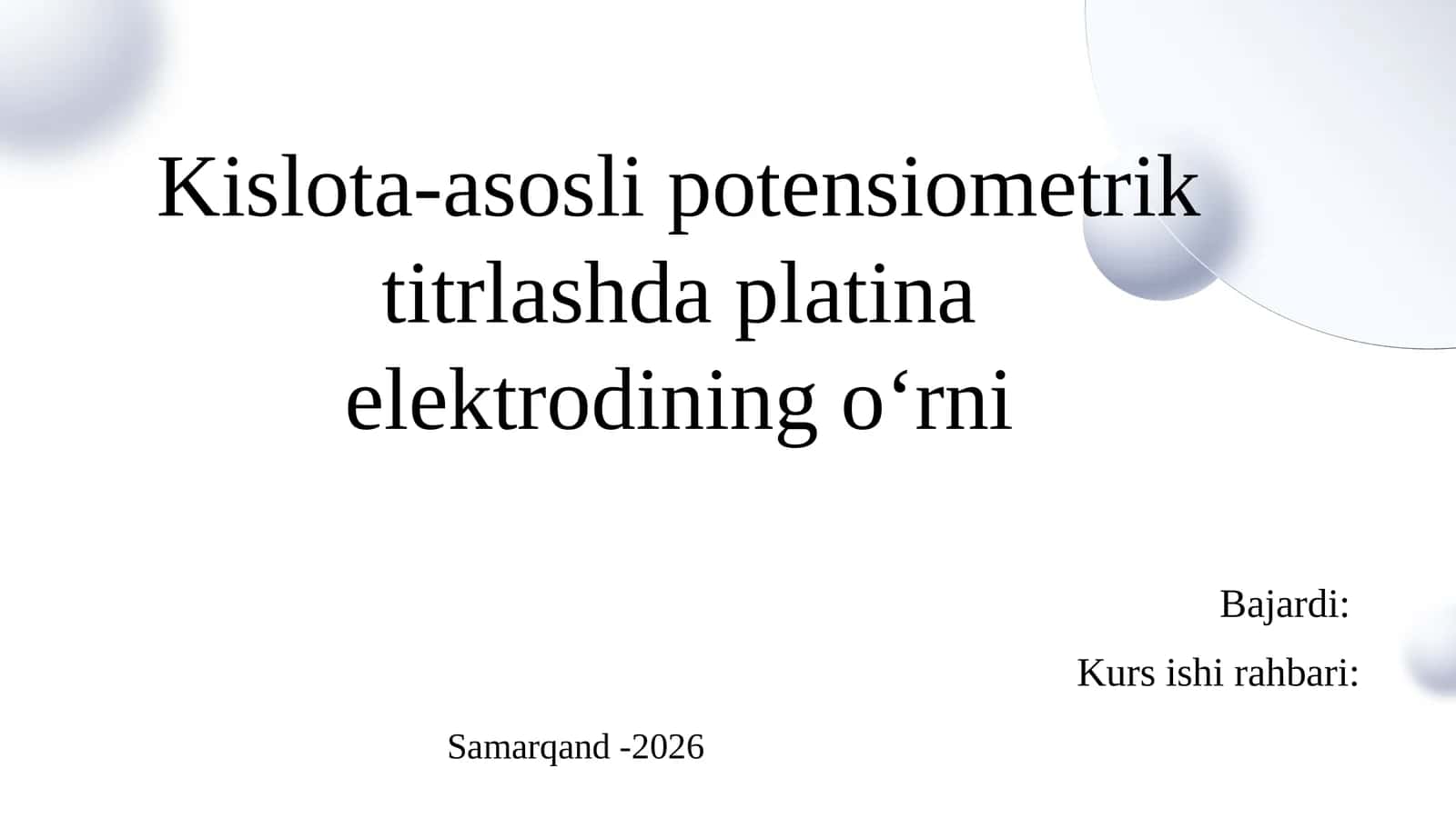 Kislota-asoslipotensiometriktitrlashdaplatinaelektrodiningo‘rni