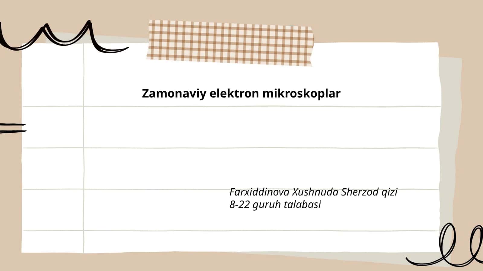 Zamonaviy elektron mikroskoplar
