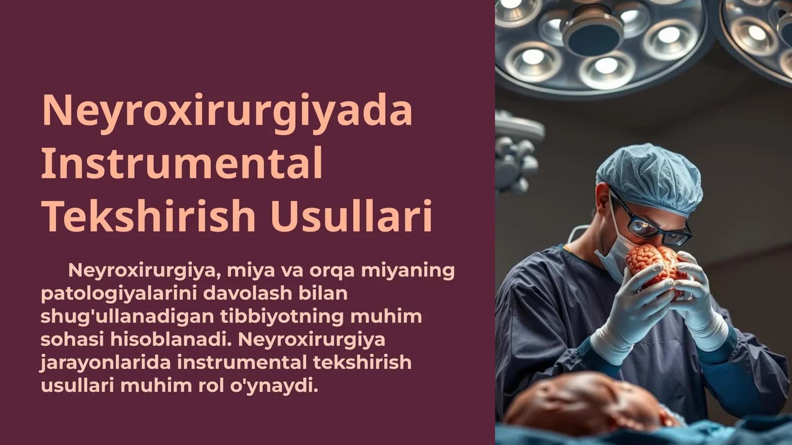 Neyroxirurgiyada Instrumental Tekshirish Usullari