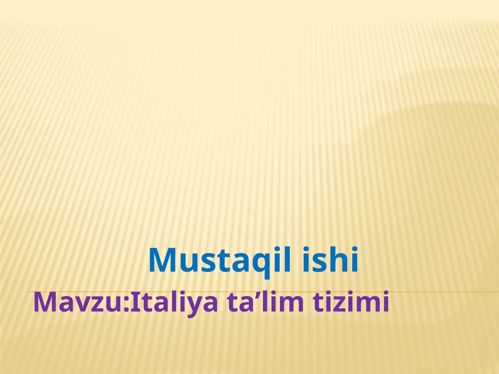 Mustaqilishi