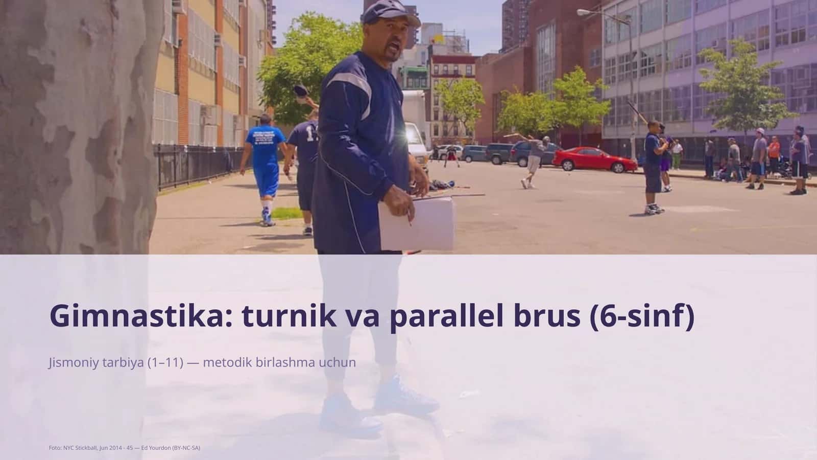 Gimnastika: turnik va parallel brus (6-sinf)