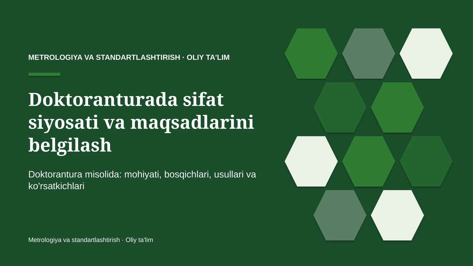 doktoranturada sifat siyosati va maqsadlarini belgilash 7768