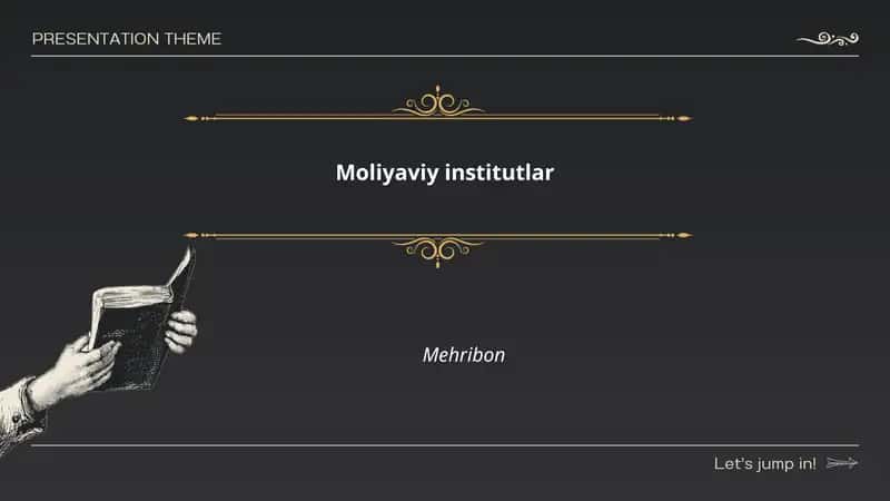 Moliyaviy institutlar