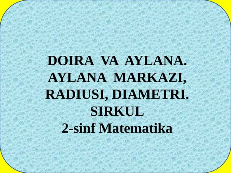 Matematika