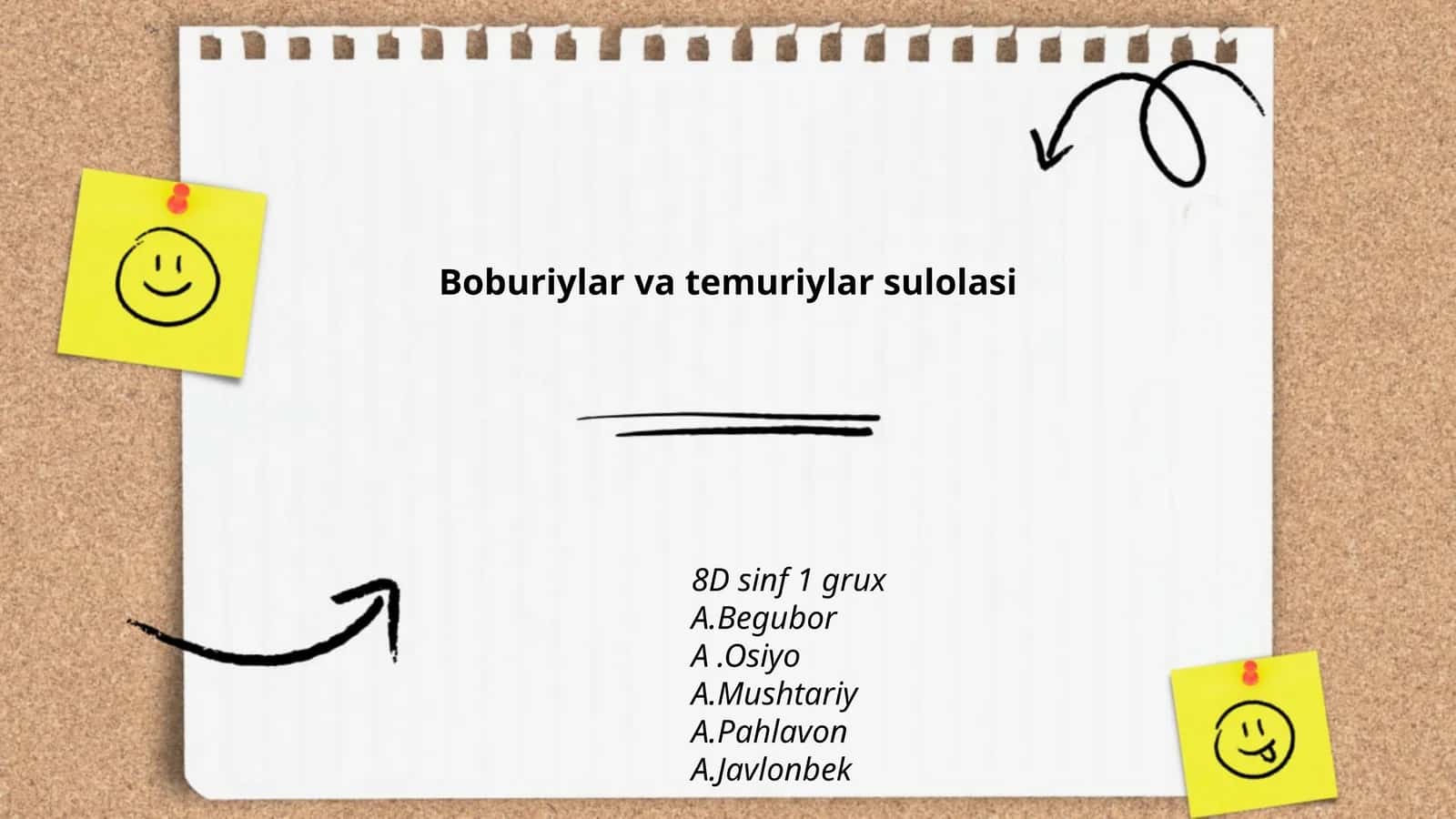 Boburiylar va temuriylar sulolasi