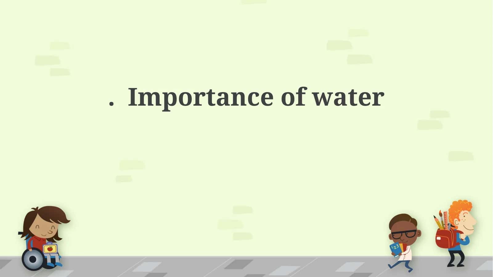 Water Security and Conservation
