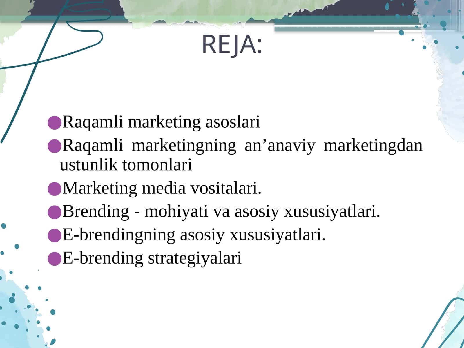 Raqamli marketing asoslari