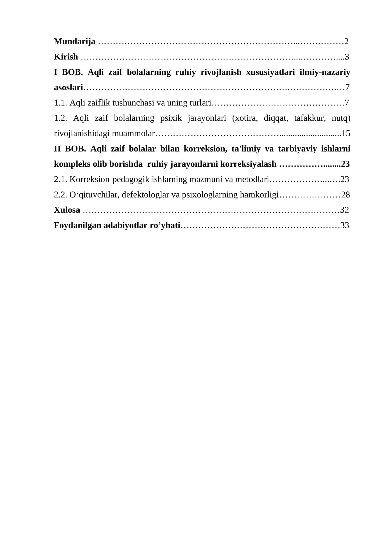 Aqli zaif bolalar bilan korreksion, ta'limiy va tarbiyaviy ishlarni kompleks olib borishda ruhiy jarayonlarni korreksiyalash.
