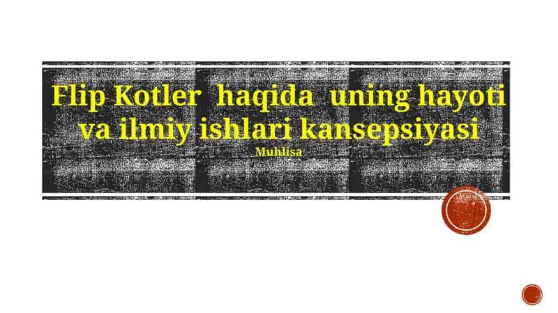Flip Kotler